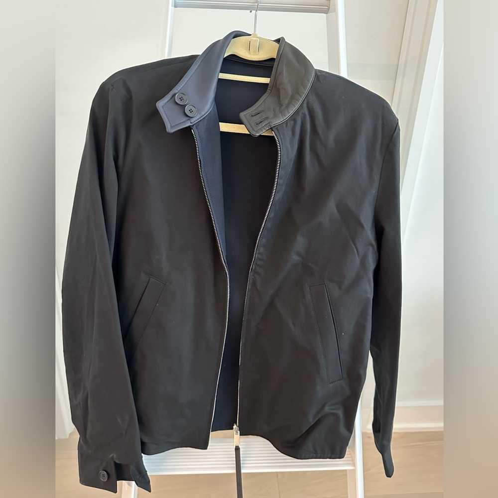 Sandro Navy / Black Double Sided Jacket